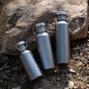 600ml 750ml Titanium Water Bottle